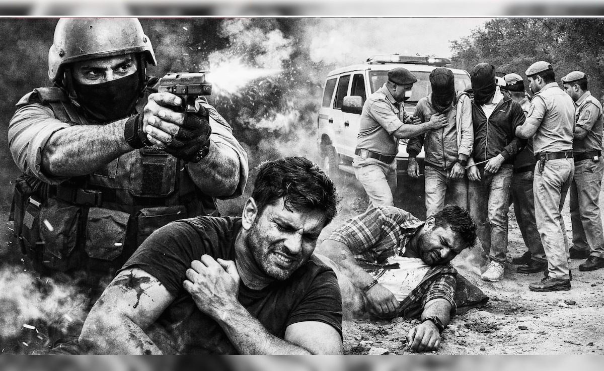 Encounter News UP: सोनभद्र में लूट के बाद पुलिस मुठभेड़: 2 बदमाश को लगी गोली, 5 गिरफ्तार