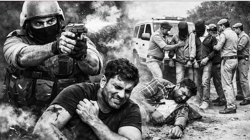 Encounter News UP:&nbsp;सोनभद्र में लूट के बाद पुलिस मुठभेड़: 2 बदमाश को लगी गोली, 5 गिरफ्तार