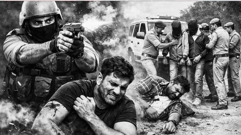 Encounter News UP:&nbsp;सोनभद्र में लूट के बाद पुलिस मुठभेड़: 2 बदमाश को लगी गोली, 5 गिरफ्तार