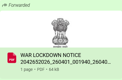 'War Lockdown Notice', Forwards, Pranks: April Fool Day Memes Flood Social Media
