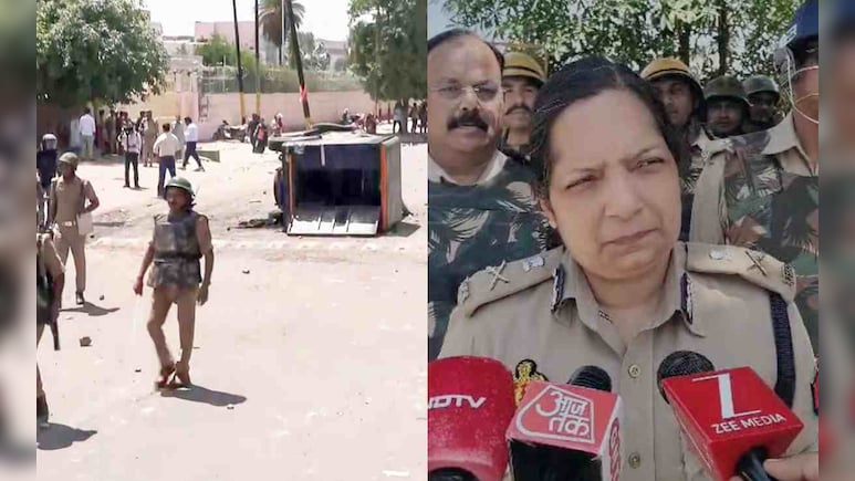 'पत्थरबाजी , आगजनी के लिए व्हाट्सएप पर आया मैसेज...' : नोएडा हिंसा पर CP लक्ष्मी सिंह ने किया बड़ा खुलासा