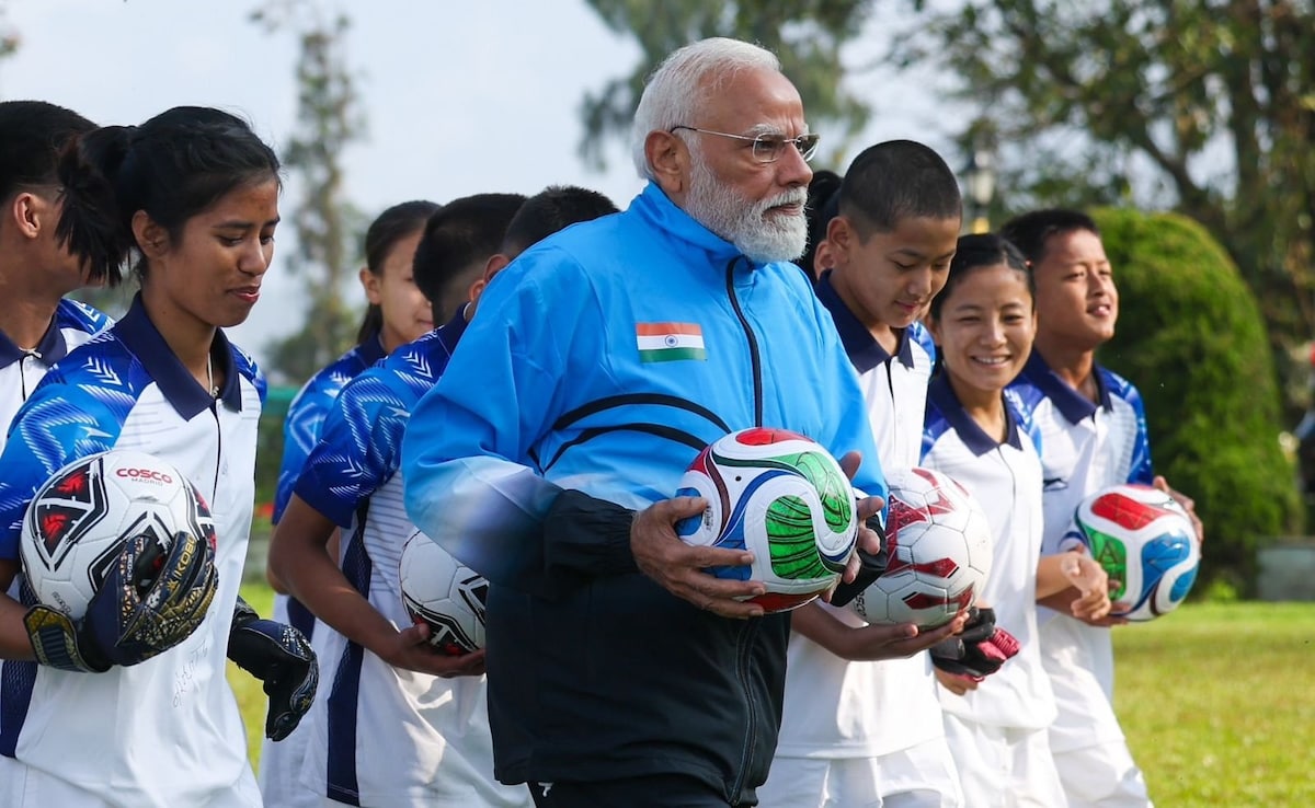 Meet The 17 Young Players Who Shared The Field With PM Narendra Modi In Sikkim