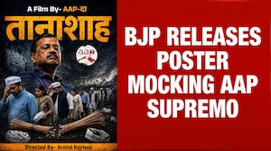 BJP Targets Kejriwal With 'Tanashah' Poster, Shows Broken Broom