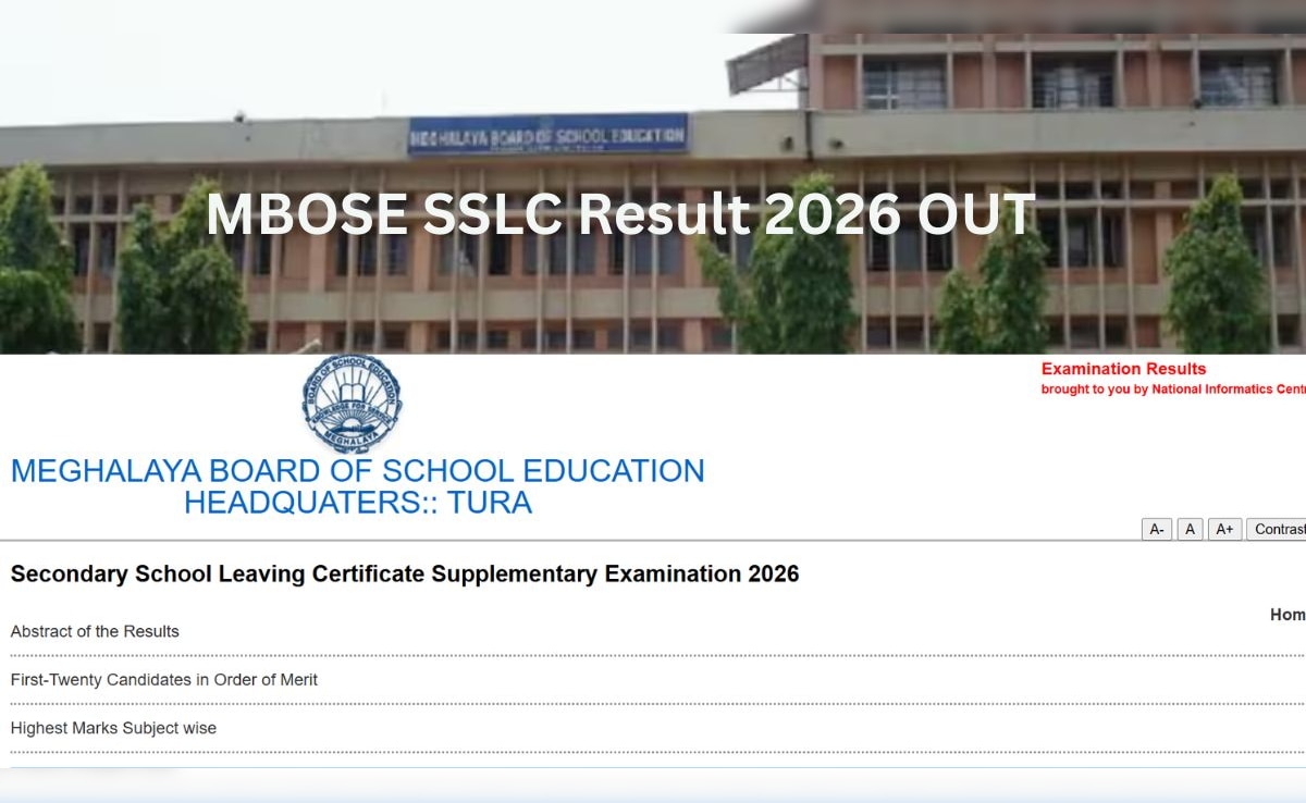 Meghalaya SSLC Result 2026: Girls vs Boys, Who Performed Better? Check Details