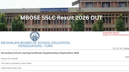 Meghalaya SSLC Result 2026: Girls vs Boys, Who Performed Better? Check Details