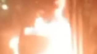 Bihar: बारातियों से भरी स्कॉर्पियो कार सड़क पर धूं-धूं कर जली, शीशा तोड़ा... फिर कूद के बचाई जान