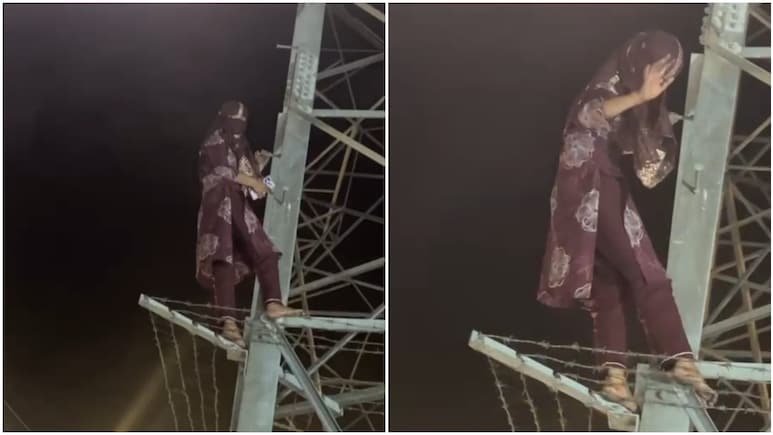 वैशाली में 'शोले' जैसा ड्रामा, शादी की जिद में हाईटेंशन टावर पर चढ़ी 'बसंती'; पुलिस को बुलाना पड़ा प्रेमी