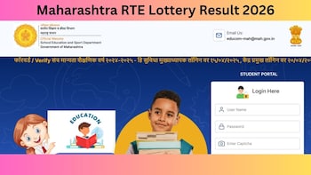 Maharashtra RTE Lottery 2026: List To Be Declared Today On student.maharashtra.gov.in