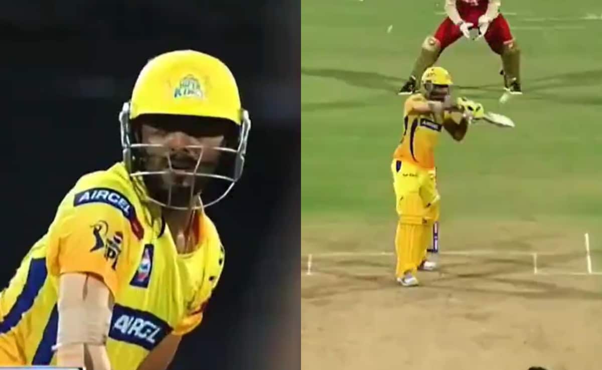 When CSK Needed 2 Runs Off 1 Ball To Win vs RCB. Ravindra Jadeja Did It With 1 Ball To Spare