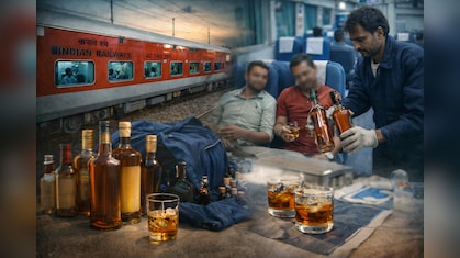 Indian Railway: इस ट्रेन के AC कोच को अटेंडर ने बना दिया 'चलता फिरता बार', उपलब्ध करता था मनपसंद शराब