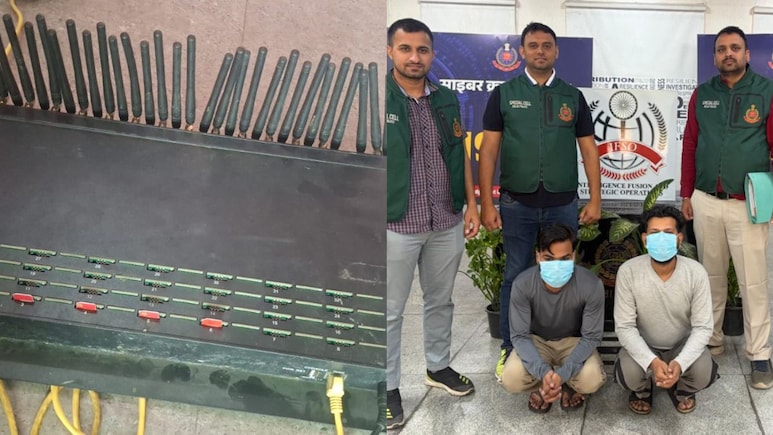 Delhi Police Bust International SIM Box Fraud In Major Cybercrime Crackdown
