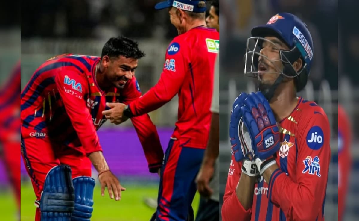 VIDEO: मुकुल चौधरी ने LSG को जीत दिलाने के बाद क्यों छुए कोच जस्टिन लैंगर के पैर?