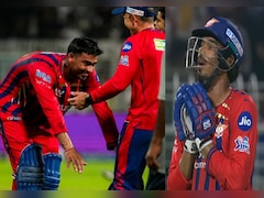 VIDEO: मुकुल चौधरी ने LSG को जीत दिलाने के बाद क्यों छुए कोच जस्टिन लैंगर के पैर?