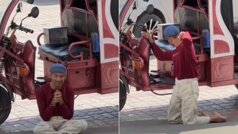 चल नहीं पा रहा था, फिर भी गुरुद्वारे पहुंचा&hellip; हिम्मत और आस्था का ऐसा संगम आपने पहले कभी नहीं देखा होगा