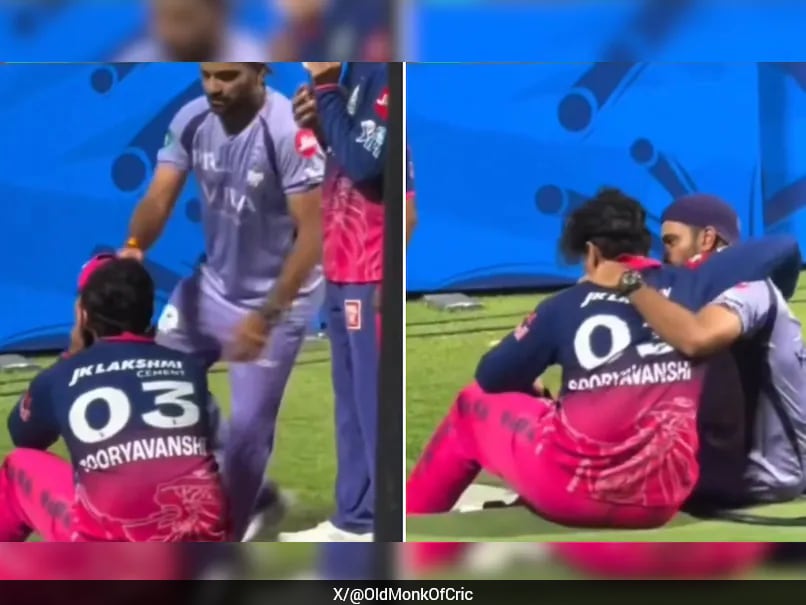 Vaibhav Sooryavanshi Inconsolable As KKR Beat RR In Last-Over Thriller, Video Breaks Fans' Hearts