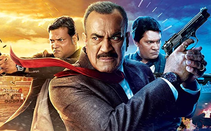Daya as Dayanand Shetty(L), ACP Pradyuman as Shivaji Satam (M), and Abhijeet as Aditya Srivastava (R)