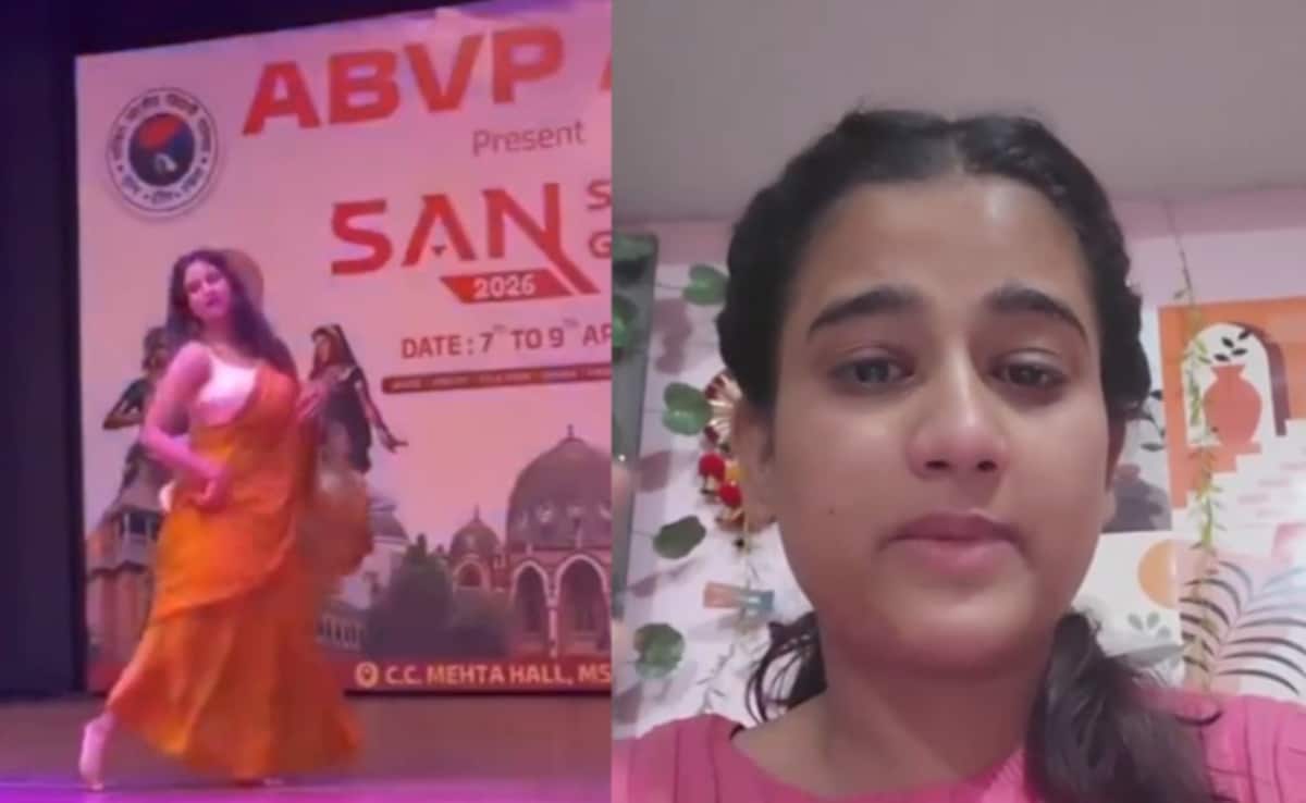 'गाना गलत चुना पर अश्लीलता नहीं फैलाई', MSU डांस वीडियो पर छात्रा ने दी सफाई