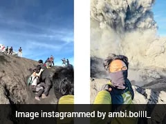 "Don't Go Down, Come Up": Indonesian Guide's Split-Second Call Saves Hikers As Mount Dukono Erupts