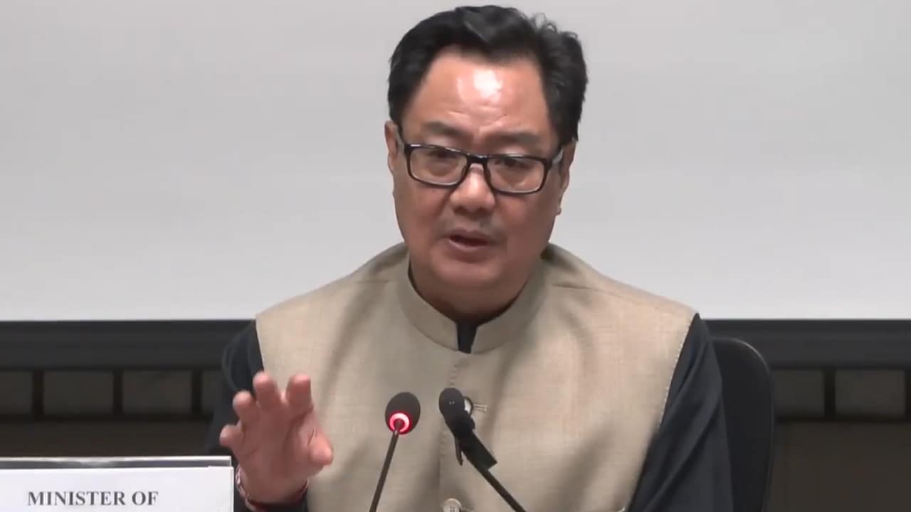 Kiren Rijiju Blames Congress For Defeat Of Women's Reservation Bill