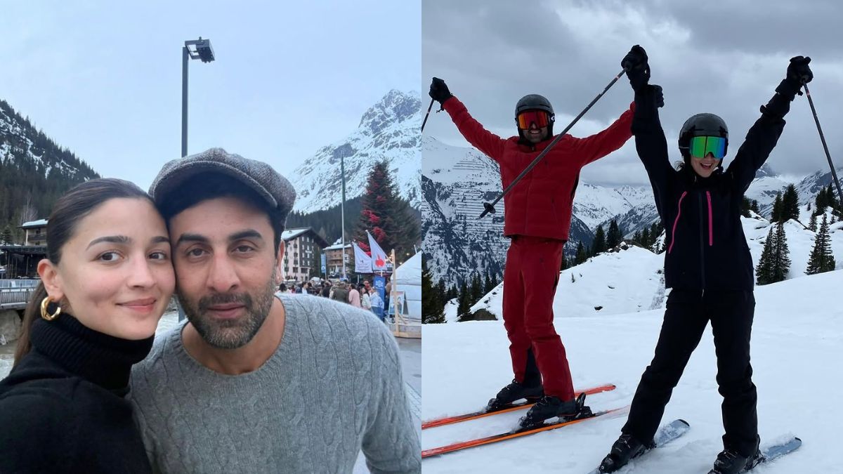 Ranbir Kapoor And Alia Bhatt Ring In 4th Anniversary With A Ski Date In Austrian Alps. See Pics, Video