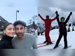 Ranbir And Alia Ring In 4th Anniversary With Ski Date In Austria, See Pics