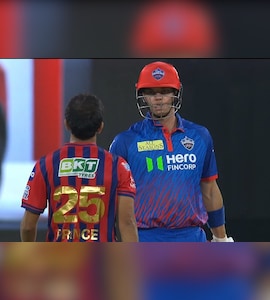 Heated Words Exchanged Between Tristan Stubbs And LSGs Prince Yadav During IPL 2026 Match. Watch