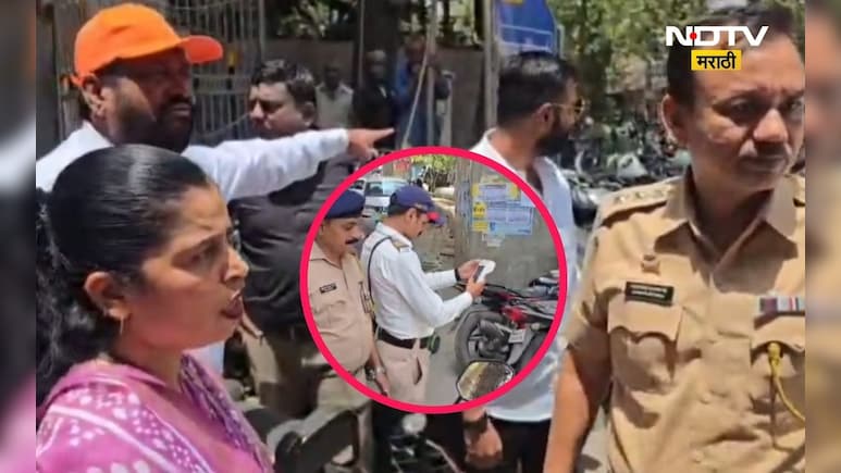 Kalyan News: सरकारी कर्मचाऱ्यांकडून बेकायदेशीर पार्कींग, महापौर धडकल्या, पोलीसांवर भडकल्या, पुढे जे घडलं ते...