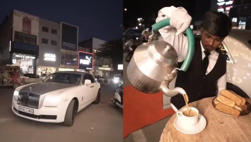 रॉयल चाय: रॉल्स रॉयस किराए पर लेकर शख्स ने बेची चाय, 1 लाख के खर्चे के बाद बताया कितना हुआ मुनाफा या घाटा
