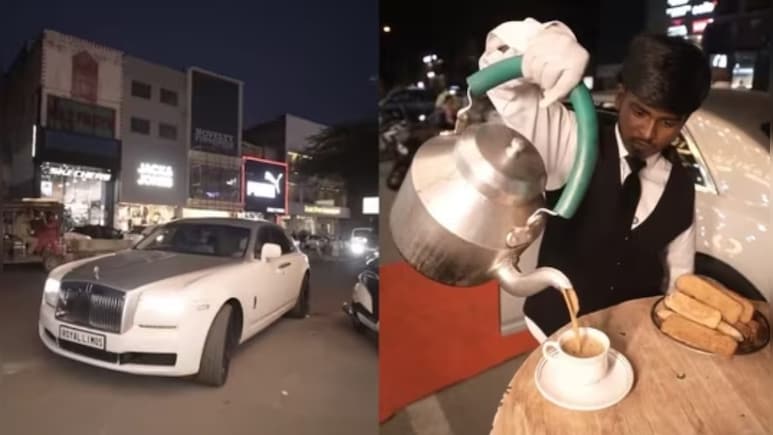 रॉयल चाय: रॉल्स रॉयस किराए पर लेकर शख्स ने बेची चाय, 1 लाख के खर्चे के बाद बताया कितना हुआ मुनाफा या घाटा