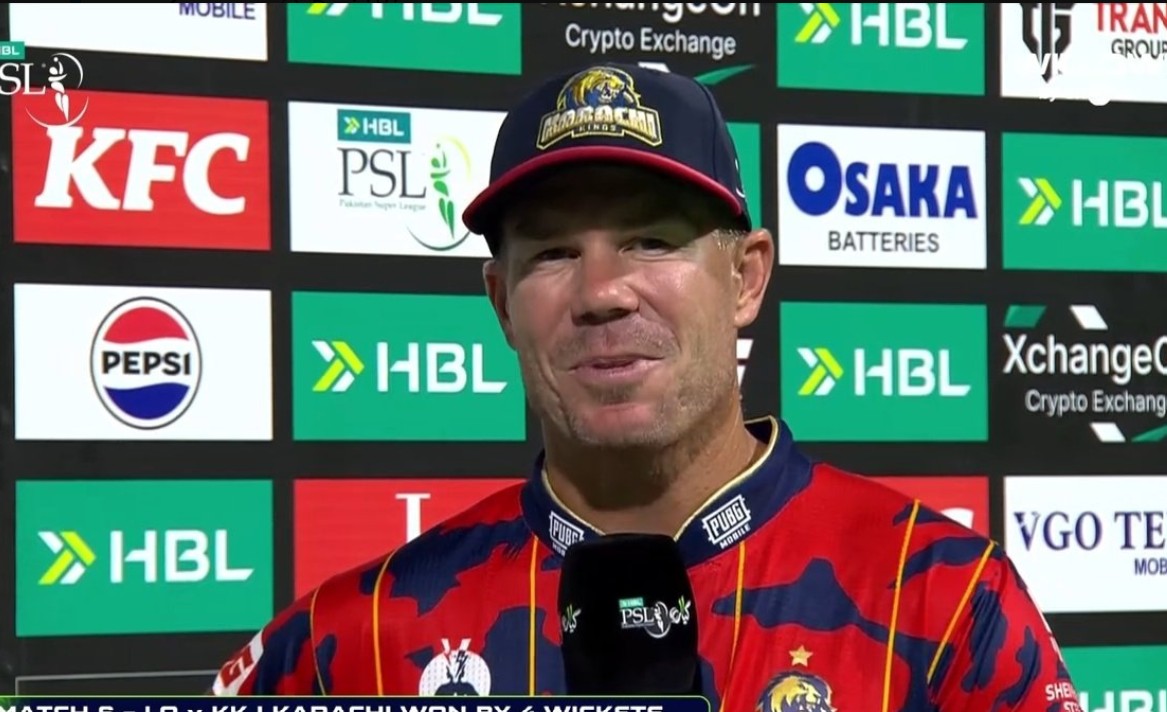 'Nothing Serious': Warner Downplays Viral Tense Moment With Teammates After Karachi Kings' PSL Win vs Rawalpindiz