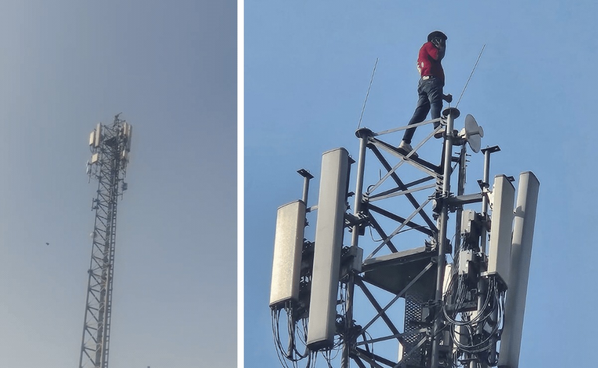 'मेरी शादी करवाओ...' प्रेमिका के लिए टावर के टॉप पर जाकर खड़ा हुआ सफाई कर्मचारी, वो आई तब ही उतरा