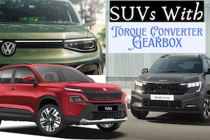 Top 5 SUVs With Torque Converter Automatic Gearbox Under Rs 15 Lakh