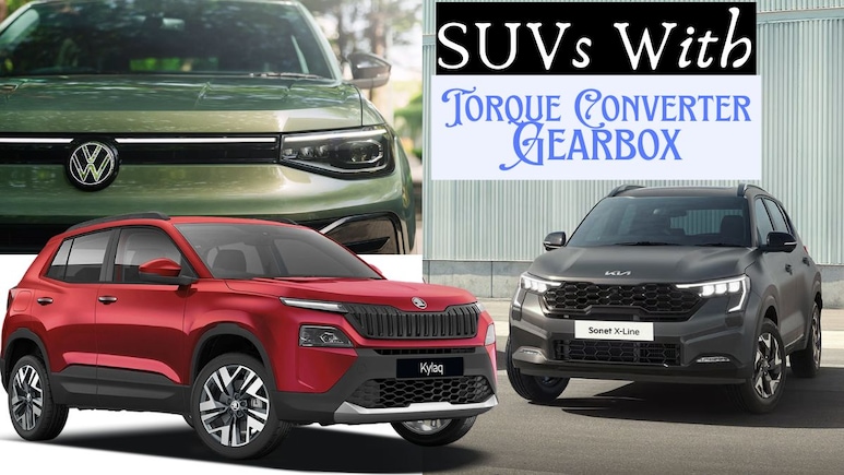 Top 5 SUVs With Torque Converter Automatic Gearbox Under Rs 15 Lakh