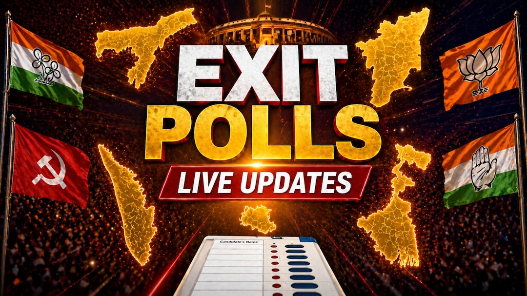 Exit Poll Results 2026 Live Updates: TMC Or BJP? Himanta Or Gogoi? Bengal, Assam, TN, Kerala Projections To Be Out Soon