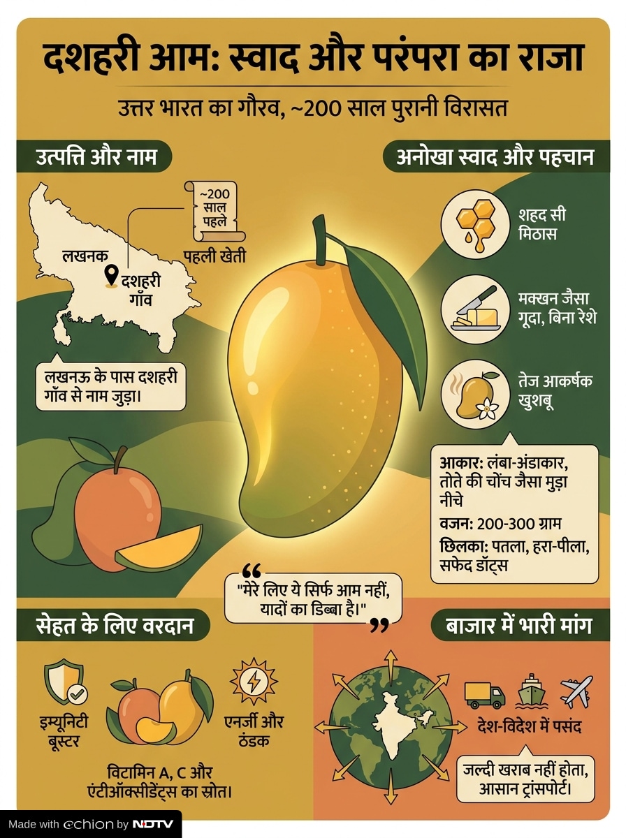 dashari mango story, dasheri aam ka naam kaise pada, dashari mango origin,popular mango varieties in India, dashari mango taste, UP famous mango dashari,