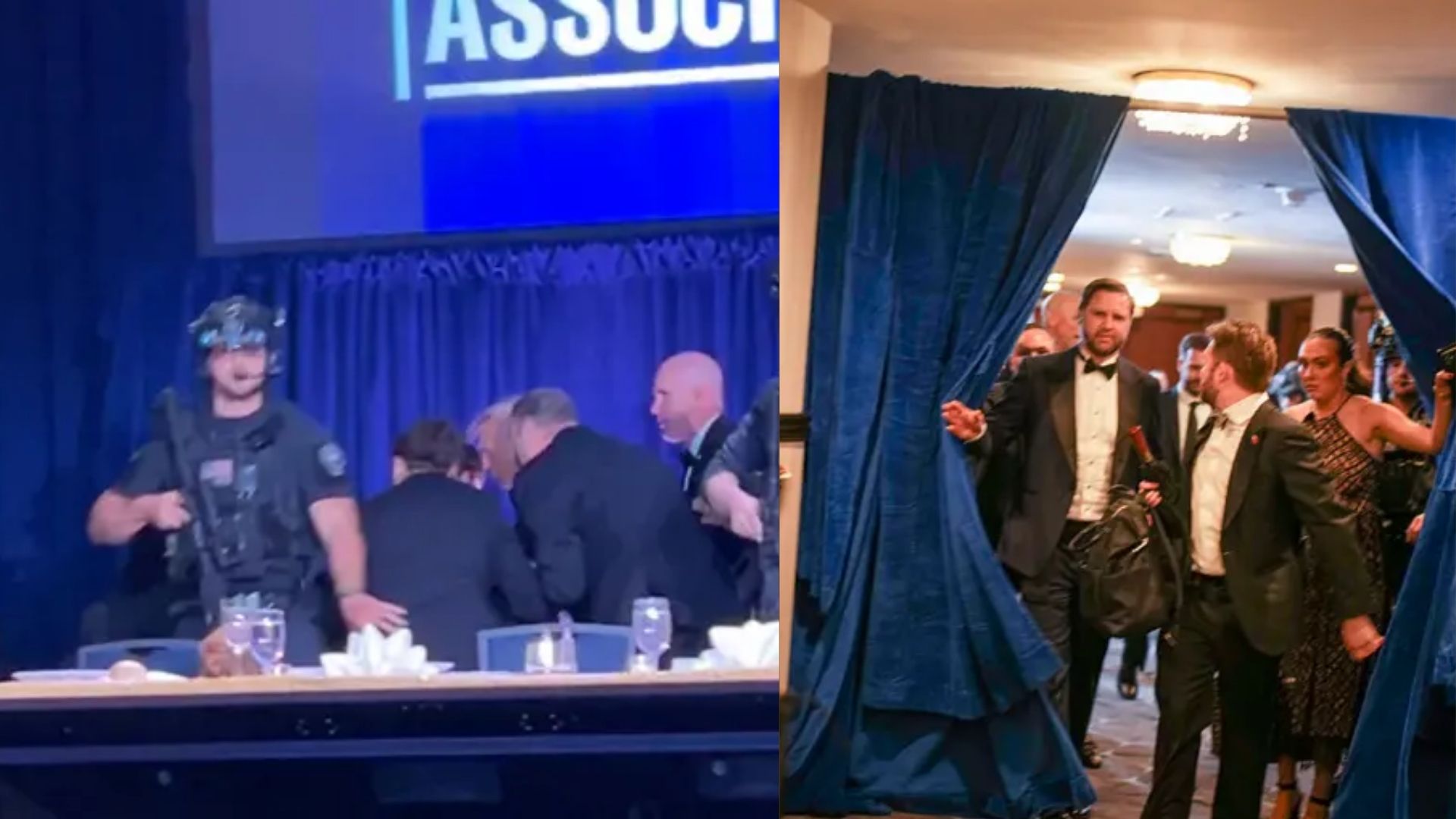 वॉशिंगटन के हिल्टन होटल में अंधाधुंध फायरिंग, ट्रंप को सुरक्षित निकाला गया; हिरासत में हमलावर