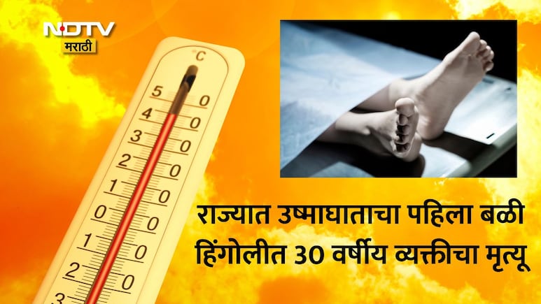 Heatstroke Death News: कडक उन्हाचा धोका वाढला! राज्यात उष्माघाताचा पहिला बळी;हिंगोलीत 30 वर्षीय तरुणाचा मृत्यू