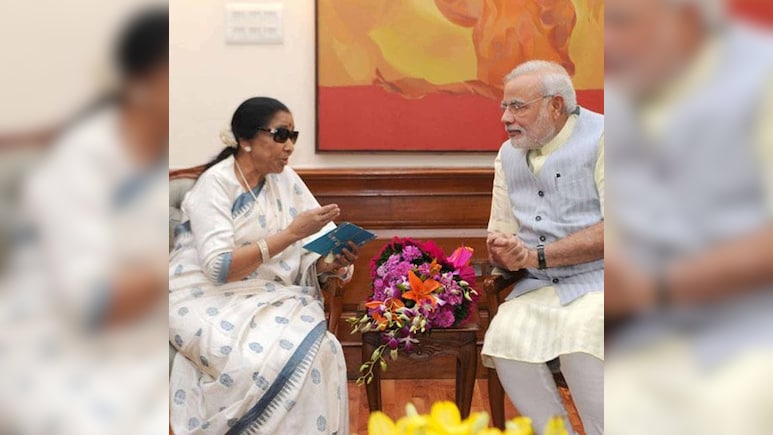 "Deeply Concerned": PM Modi Reacts To Asha Bhosle's Hospitalisation