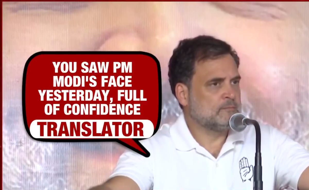 At Tamil Nadu Rally, Rahul Gandhi's 'PM Full Confidence' Translation Mix Up
