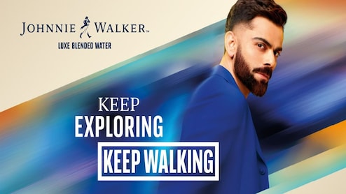 Virat Kohli And Johnnie Walker Luxe Blended Water Explore A New Meaning Of Success While Celebrating Evolution