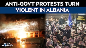 Albania Protests: Demonstrators Seek Resignation Of PM Edi Rama, Shot Fireworks Towards Govt Offices