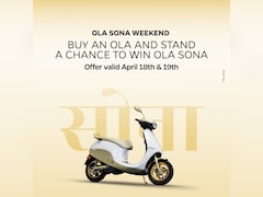 Ola Electric Unveils 'Ola Sona Weekend' With Benefits Worth Upto Rs 50,000 For Akshaya Tritiya