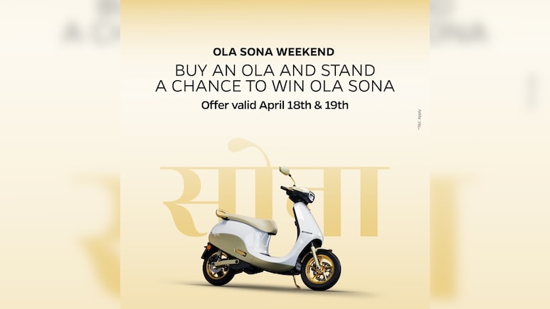 Ola Electric Unveils 'Ola Sona Weekend' With Benefits Worth Upto Rs 50,000 For Akshaya Tritiya