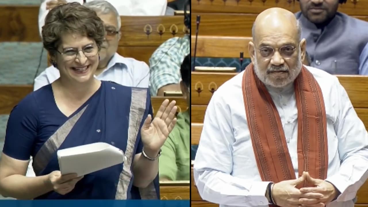 "If Chanakya Were Alive...": Priyanka Gandhi Takes A Dig At Amit Shah In Lok Sabha