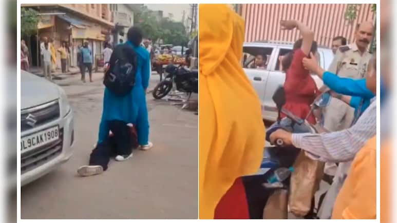 "इसने मेरा रेप किया..." मथुरा में बीच सड़क चीखने लगी लड़की, बदहवास होकर जमीन पर गिर पड़ी