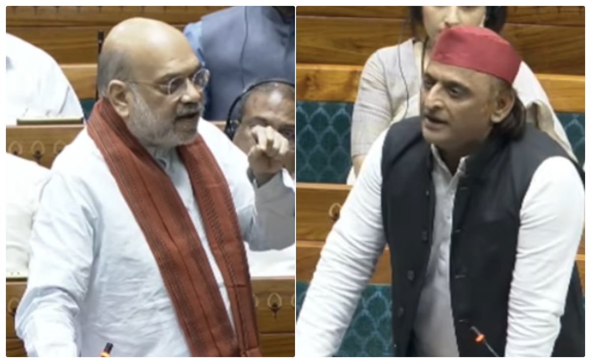 'धर्म के आधार पर मुस्लिमों को किसी तरह का आरक्षण गैरसंवैधानिक', लोकसभा में अमित शाह Vs अखिलेश