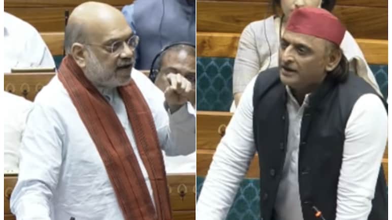 'धर्म के आधार पर मुस्लिमों को किसी तरह का आरक्षण गैरसंवैधानिक', लोकसभा में अमित शाह Vs अखिलेश