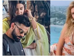 मॉडल LizLaz की फोटो लाइक करने के बाद पत्नी अनुष्का संग स्पॉट हुए विराट कोहली, प्रेमानंद जी के दर्शन के लिए वृंदावन हुए रवाना