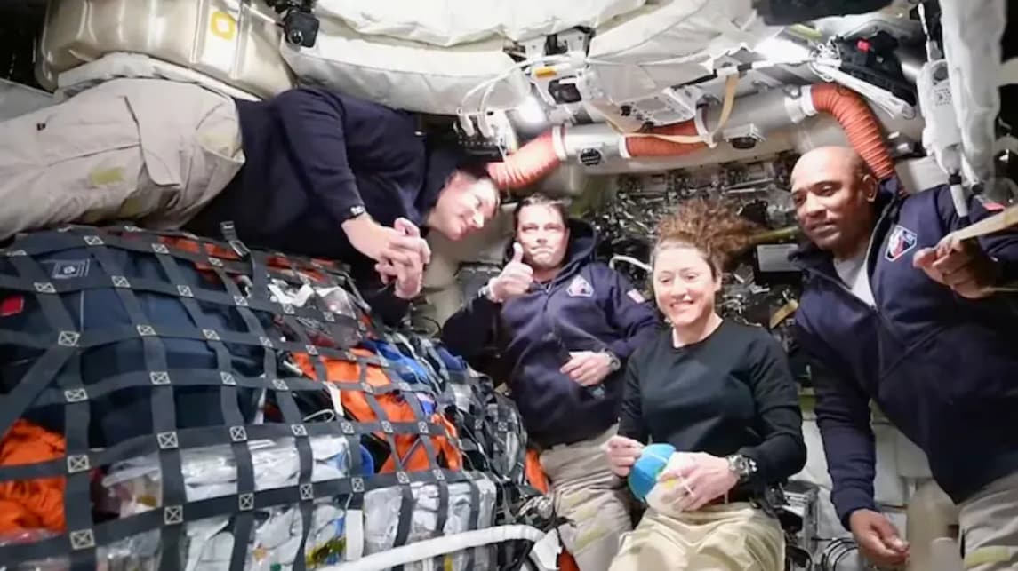 NASA's Moon-Bound Astronaut Fixes Space Toilet Hours After Launch; Watch Video