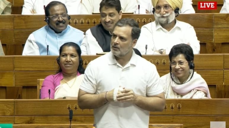 ये महिला बिल है ही नहीं, ये भारत का चुनावी नक्शा बदलने की कोशिश: लोकसभा में राहुल गांधी